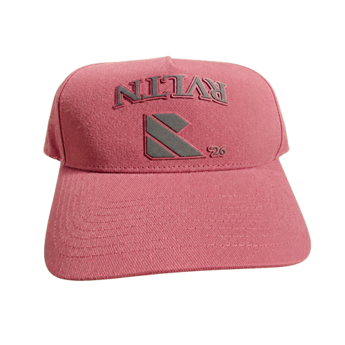 Pink embroidered Rylin cap